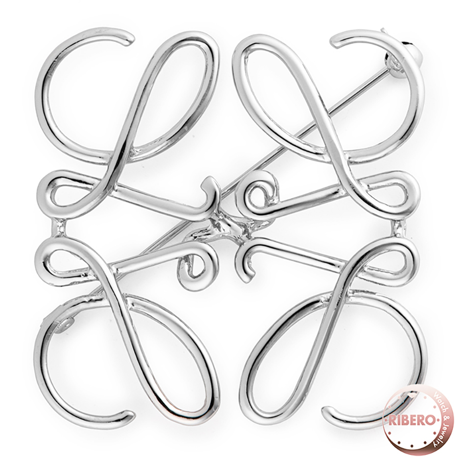 ロエベ アナグラム ブローチ