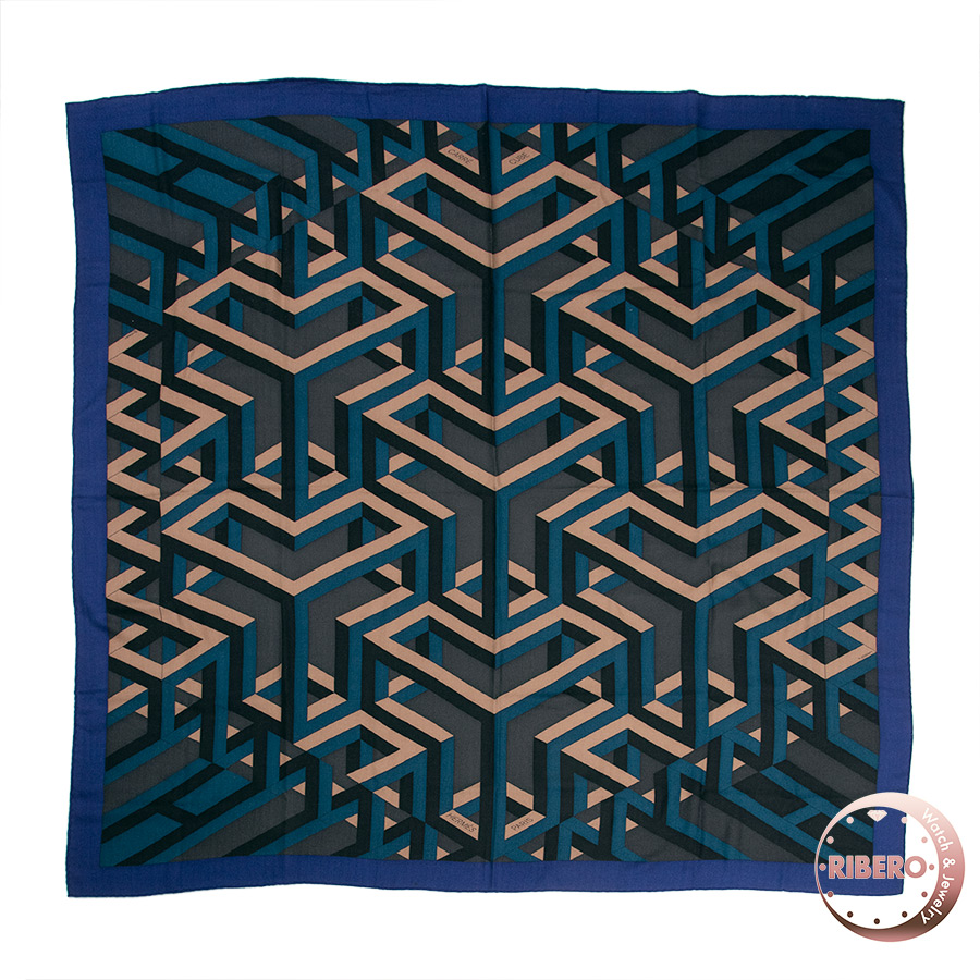 エルメス カレ140 カレジェアン  CUBE ショール