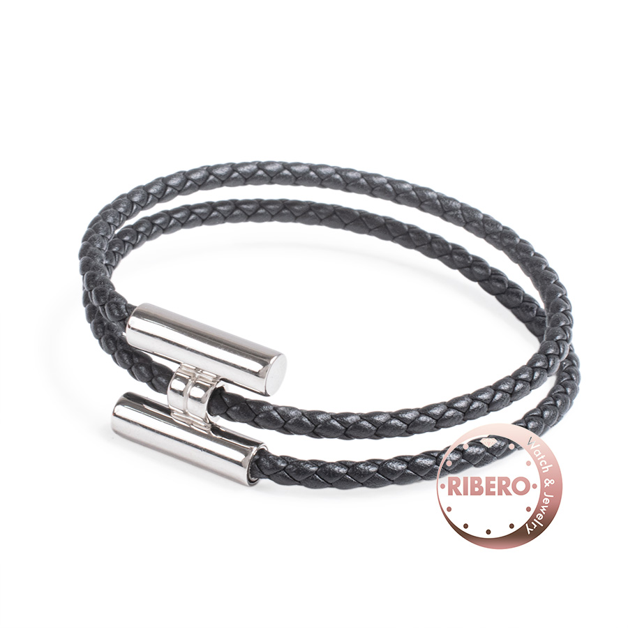エルメス レザーブレスレット トゥルニ トレッセ ブレスレット