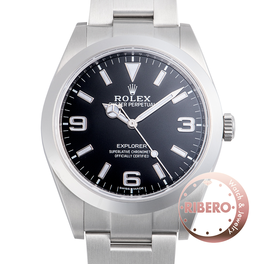 ロレックス エクスプローラーI 214270 新ダイアル