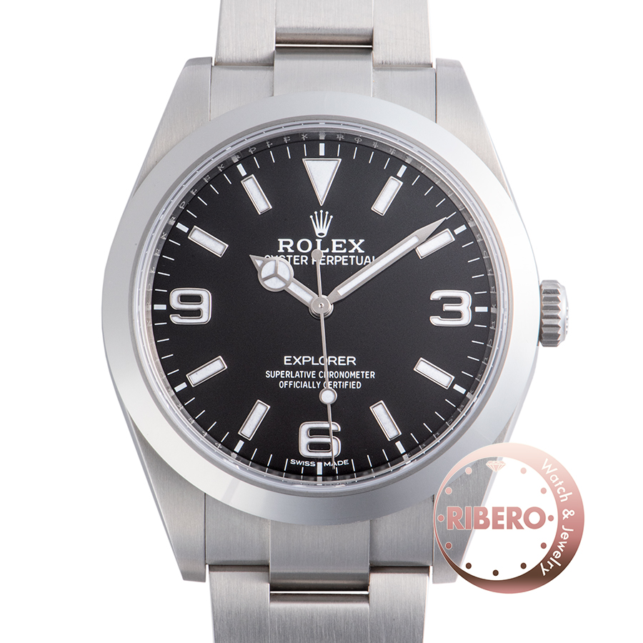 ロレックス エクスプローラーI 214270 新ダイアル