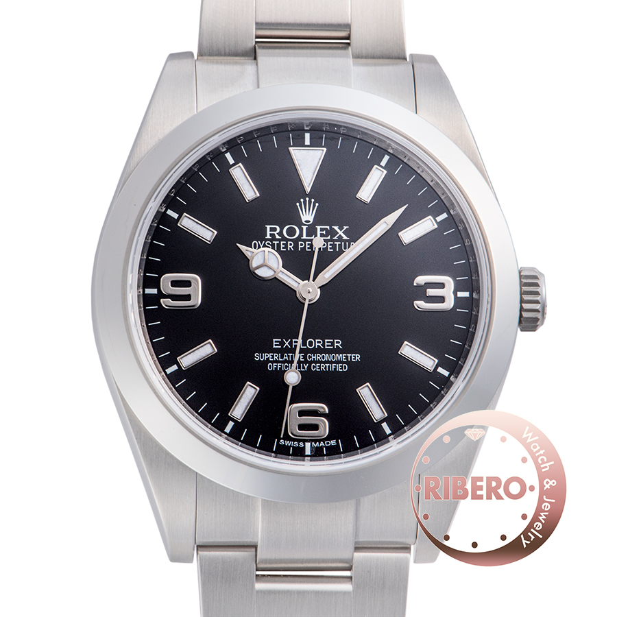 ロレックス エクスプローラーI 214270 G番 前期型 ブラックアウト