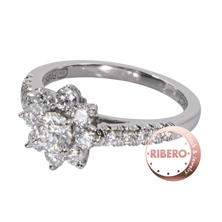 ハリーウィンストン サンフラワー ミニ リング 10号