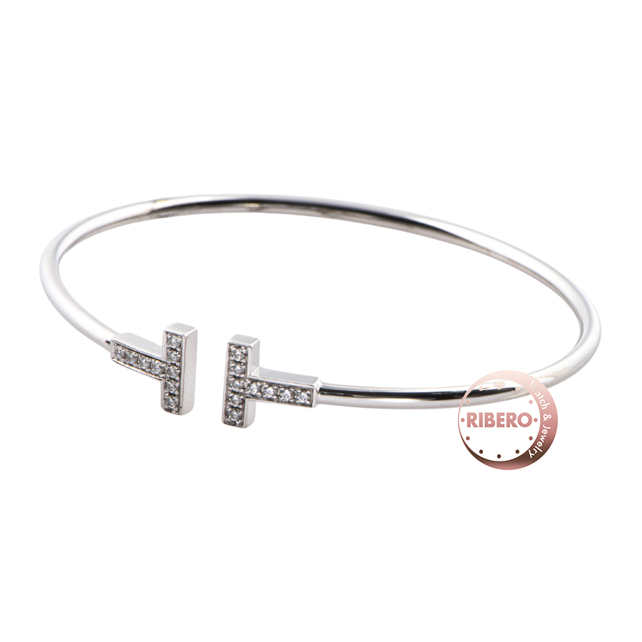 ティファニー ティファニーT ダイヤモンド ワイヤー ブレスレット