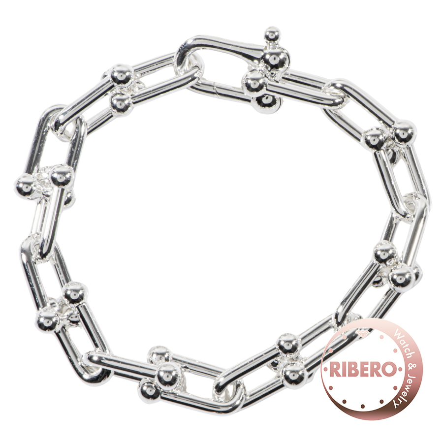 ティファニー ハードウェア ラージ リンク ブレスレット