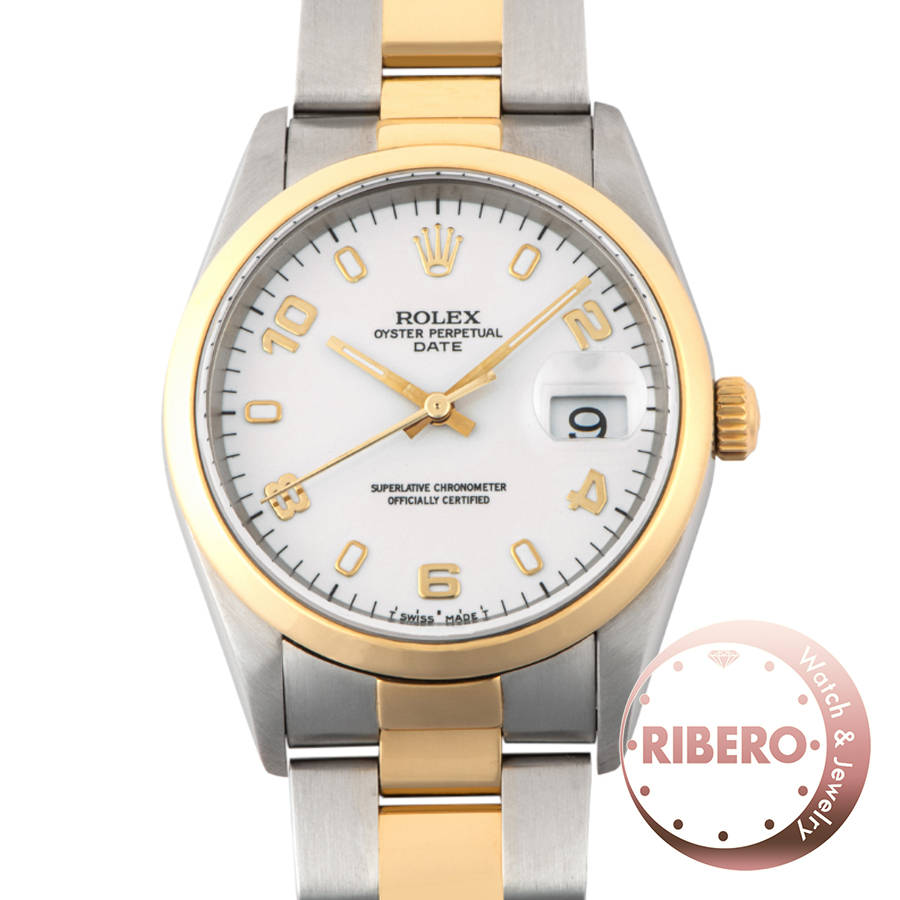 ロレックス パーペチュアルデイト 15203 U番 Tritium