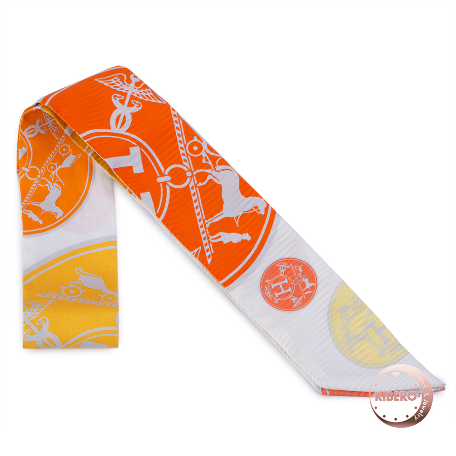 エルメス ツイリー EX-Libris エクスリブリスの紙吹雪