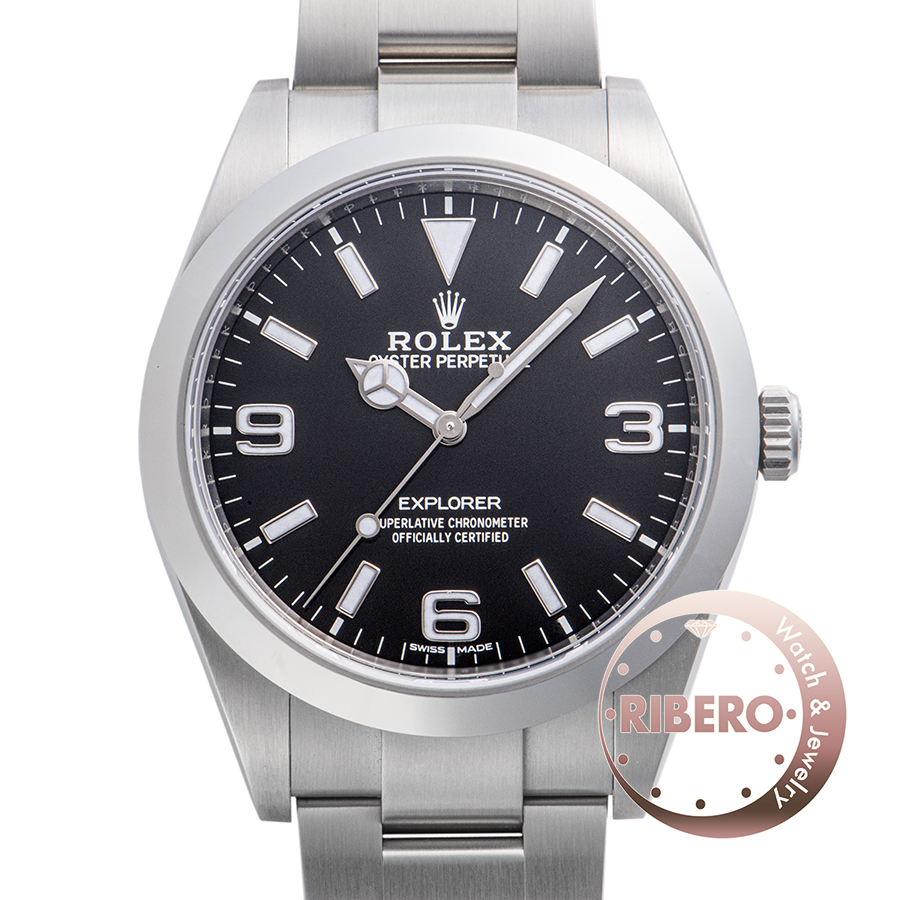 ロレックス エクスプローラーI 214270 新ダイアル