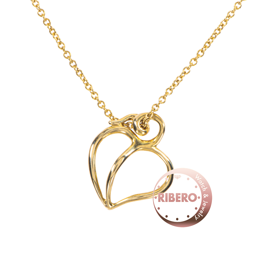 ティファニー アップル ハート リーフ ネックレス