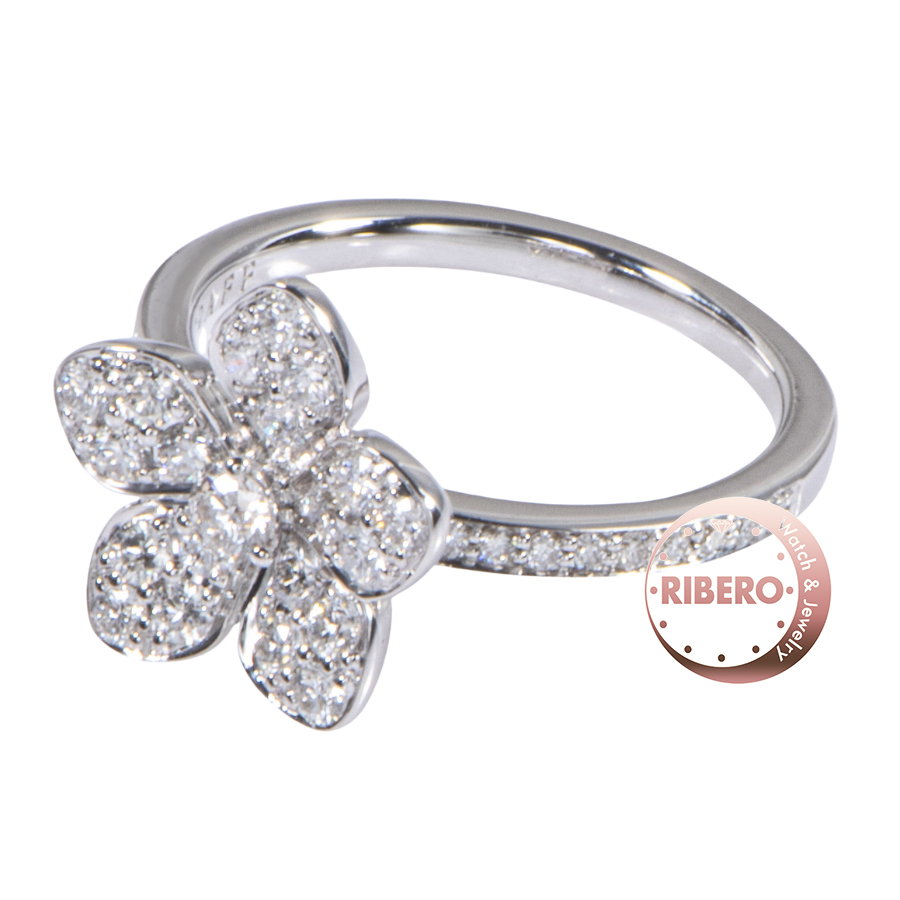 グラフ ワイルドフラワー パヴェダイヤモンド リング 9号