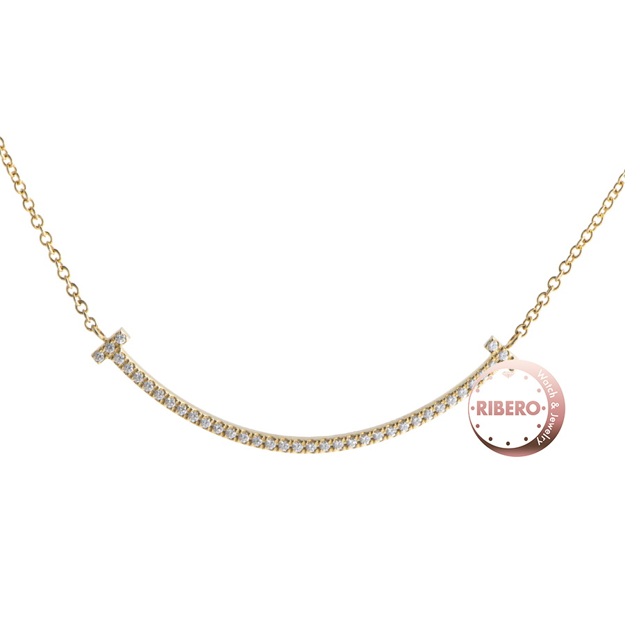 ティファニー ティファニーT スマイル ペンダント スモール ネックレス