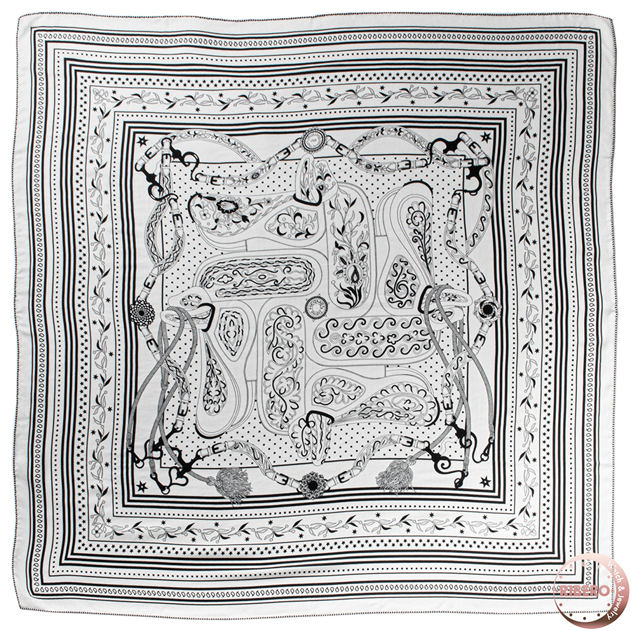 エルメス カレジェアン Festival des Amazones アマゾンの祭典 スカーフ