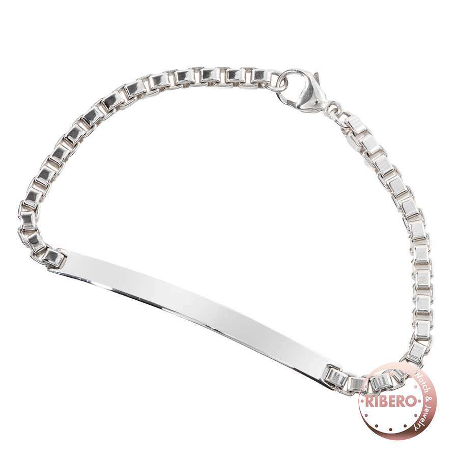 ティファニー ベネチアン リンク ID ブレスレット