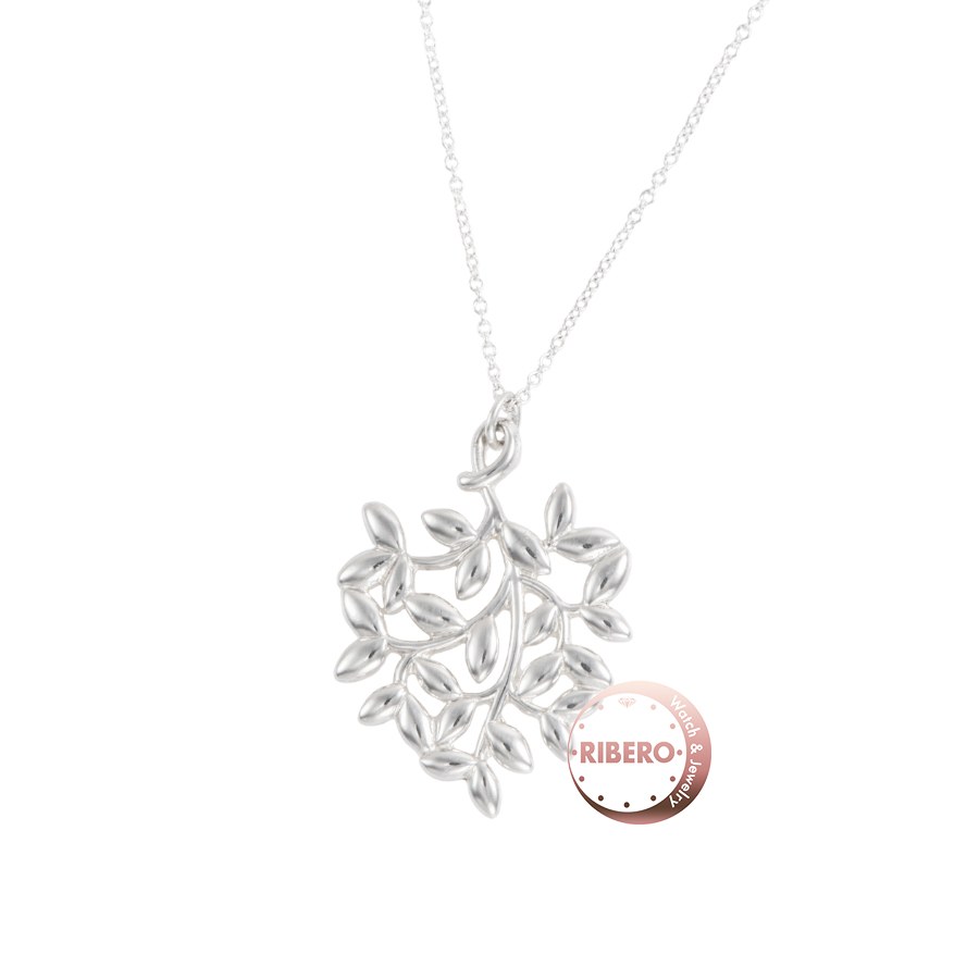 ティファニー オリーブリーフ ペンダント