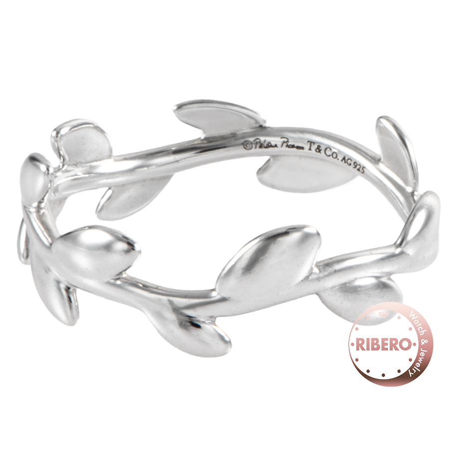 ティファニー オリーブリーフ バンド リング 12号