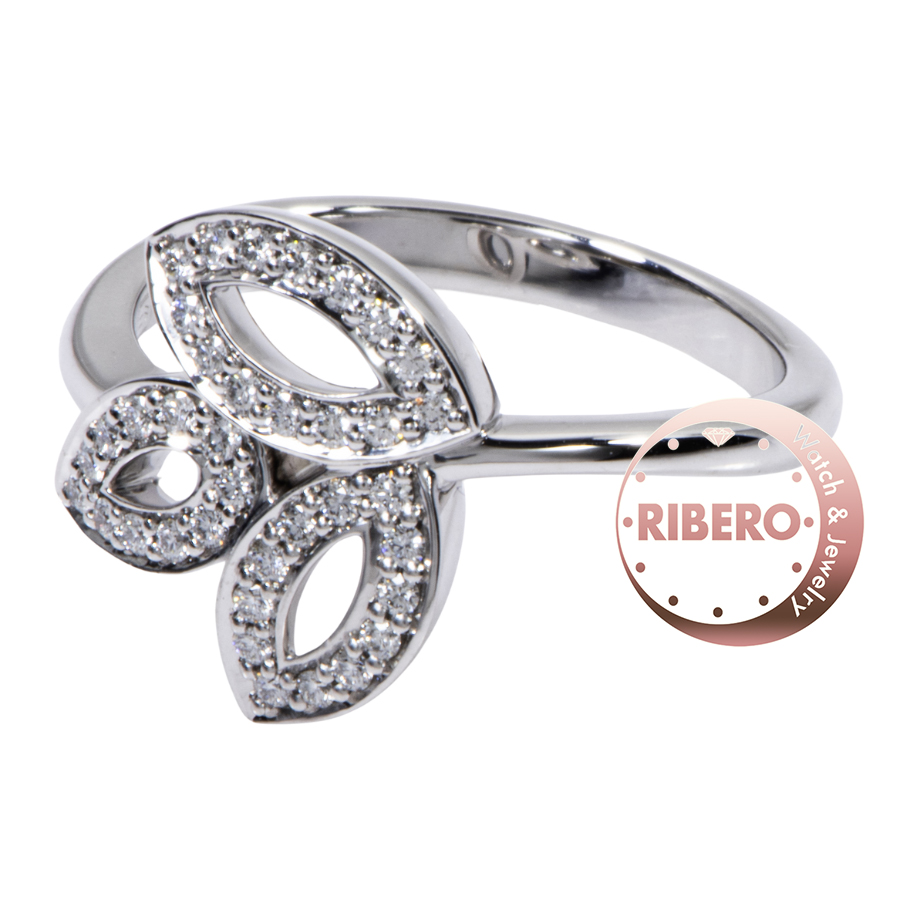 ハリーウィンストン リリークラスター ミニ リング 10号