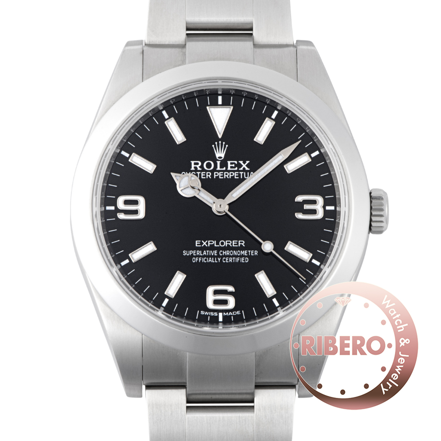 ロレックス エクスプローラー1 214270 新ダイヤル