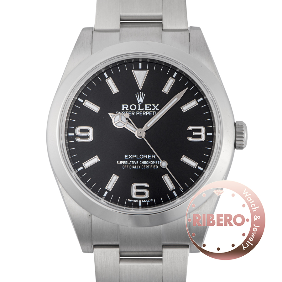 ロレックス エクスプローラー1 214270 新ダイヤル