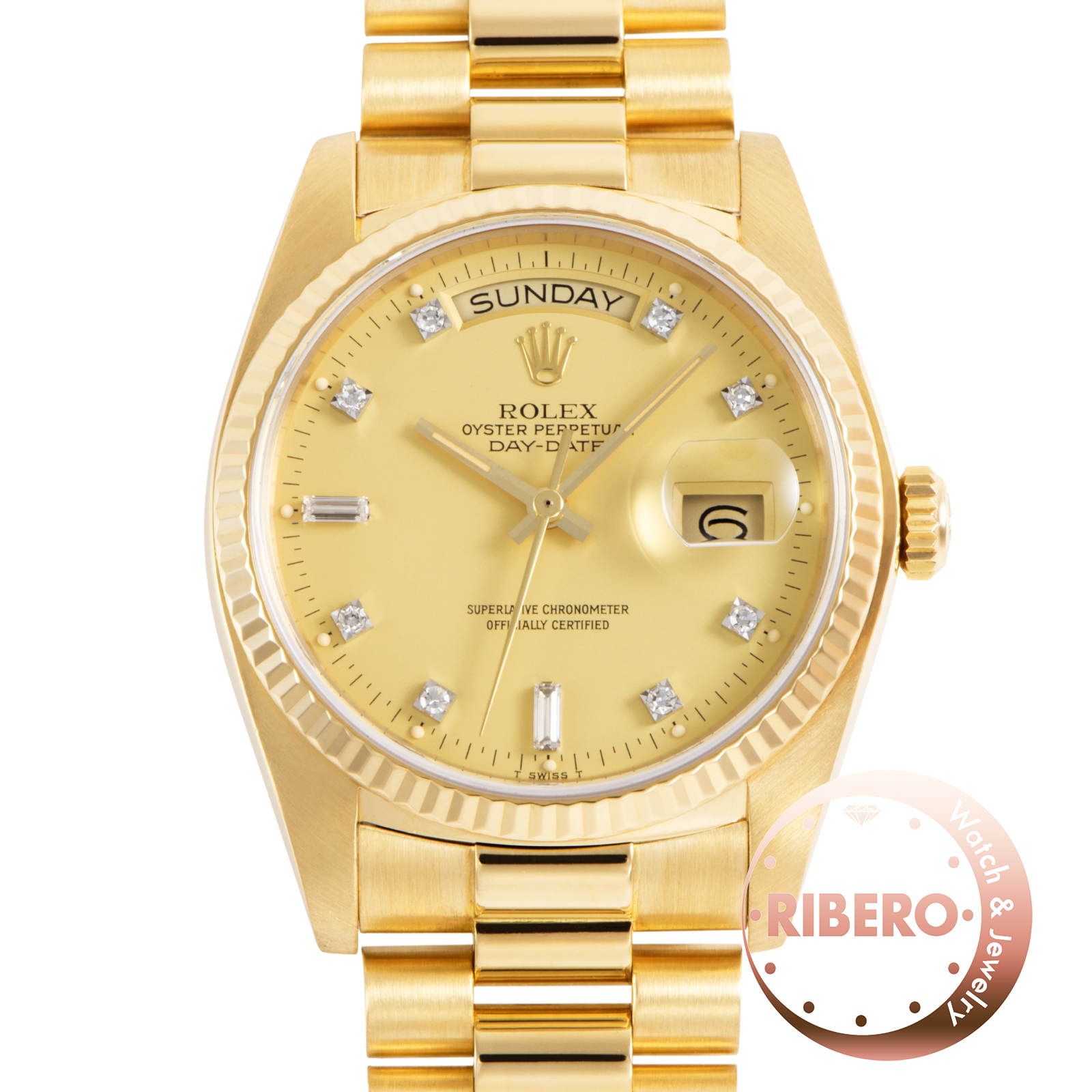 ロレックス デイデイト 18038A 1984年製 Tritium