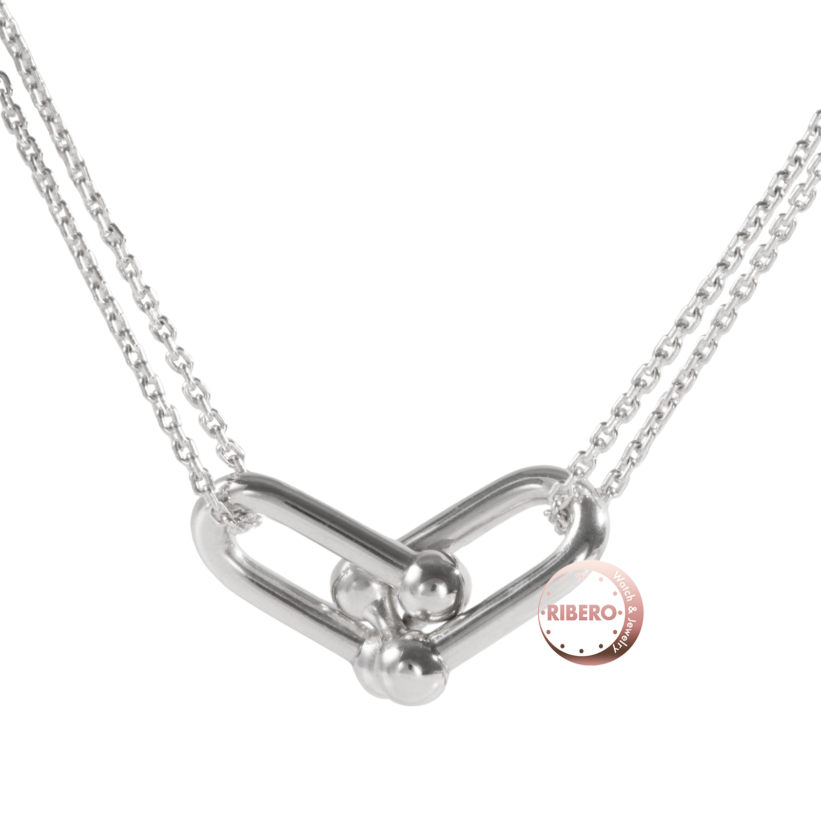 ティファニー ハードウェア リンク ペンダント