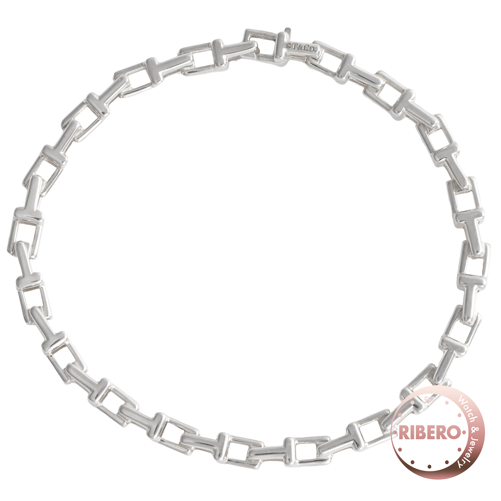 ティファニー ティファニーT ナロー チェーン ブレスレット