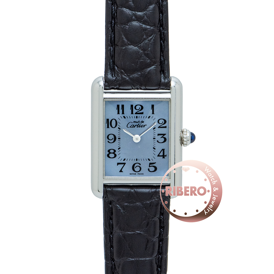 カルティエ マストタンクMM ブルーシェル