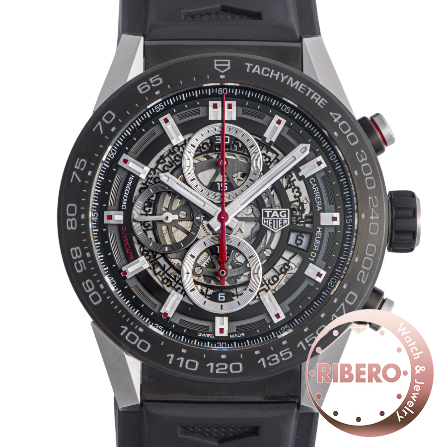 タグホイヤー カレラ クロノグラフ ホイヤー01 CAR2A1Z.FT6044