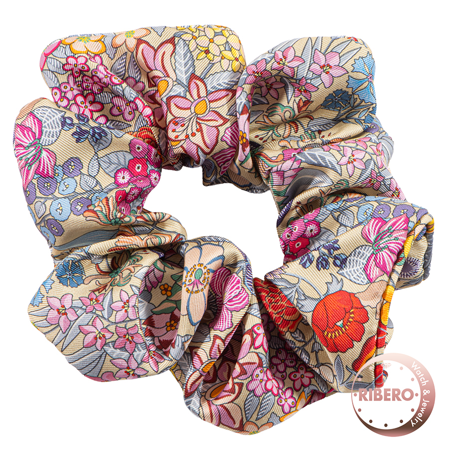 エルメス シュシュ クラウディア ブルーム