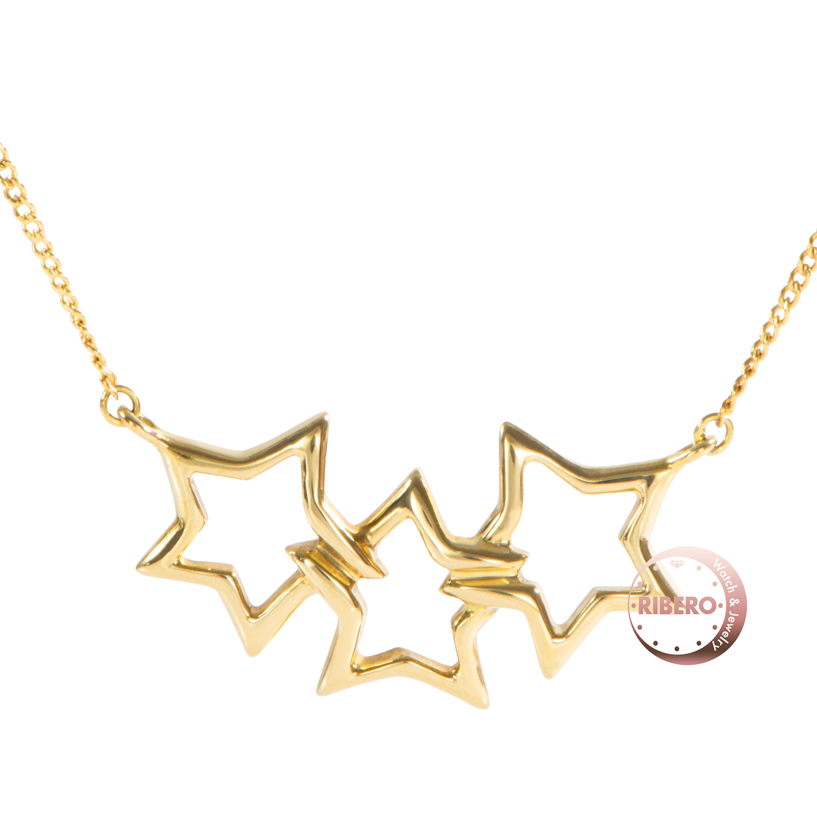 ティファニー トリプルスター ペンダント ネックレス