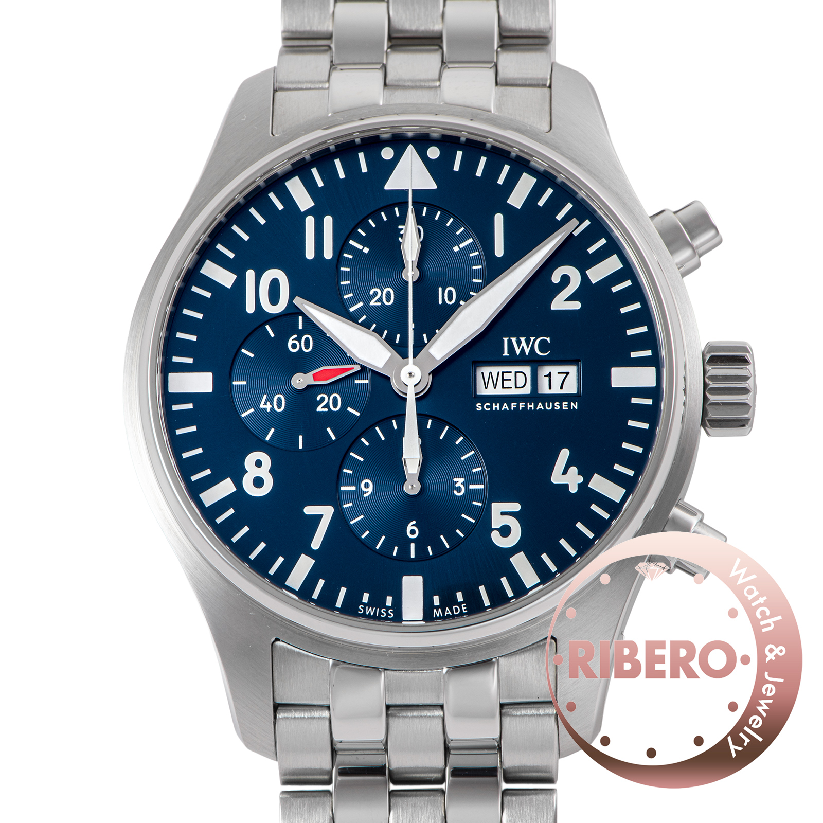 IWC パイロットウォッチ クロノグラフ プティ・プランス IW377717