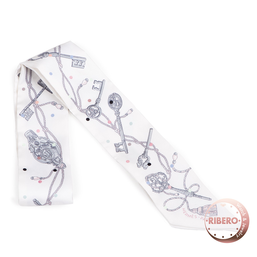 エルメス ツイリー Les Cles a Pois レ・クレ・ア・ポア