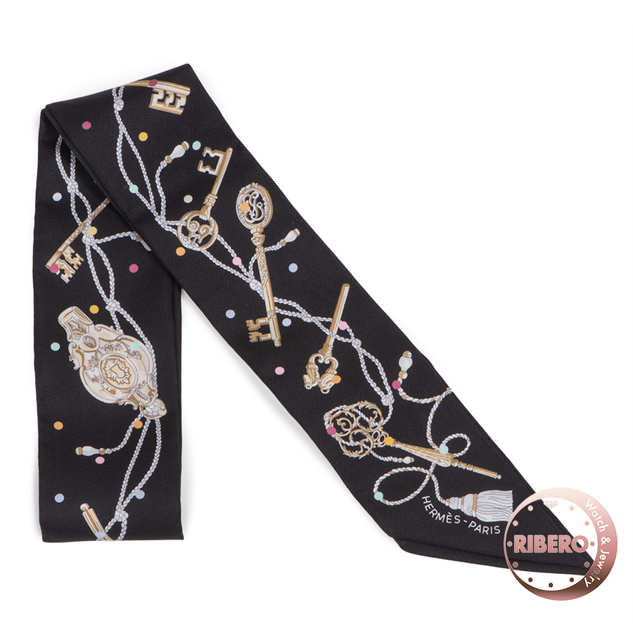 エルメス ツイリー Les Cles a Pois レ・クレ・ア・ポア