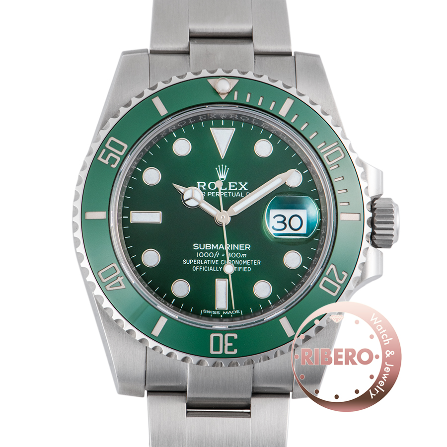 ロレックス グリーンサブ 116610LV ランダム