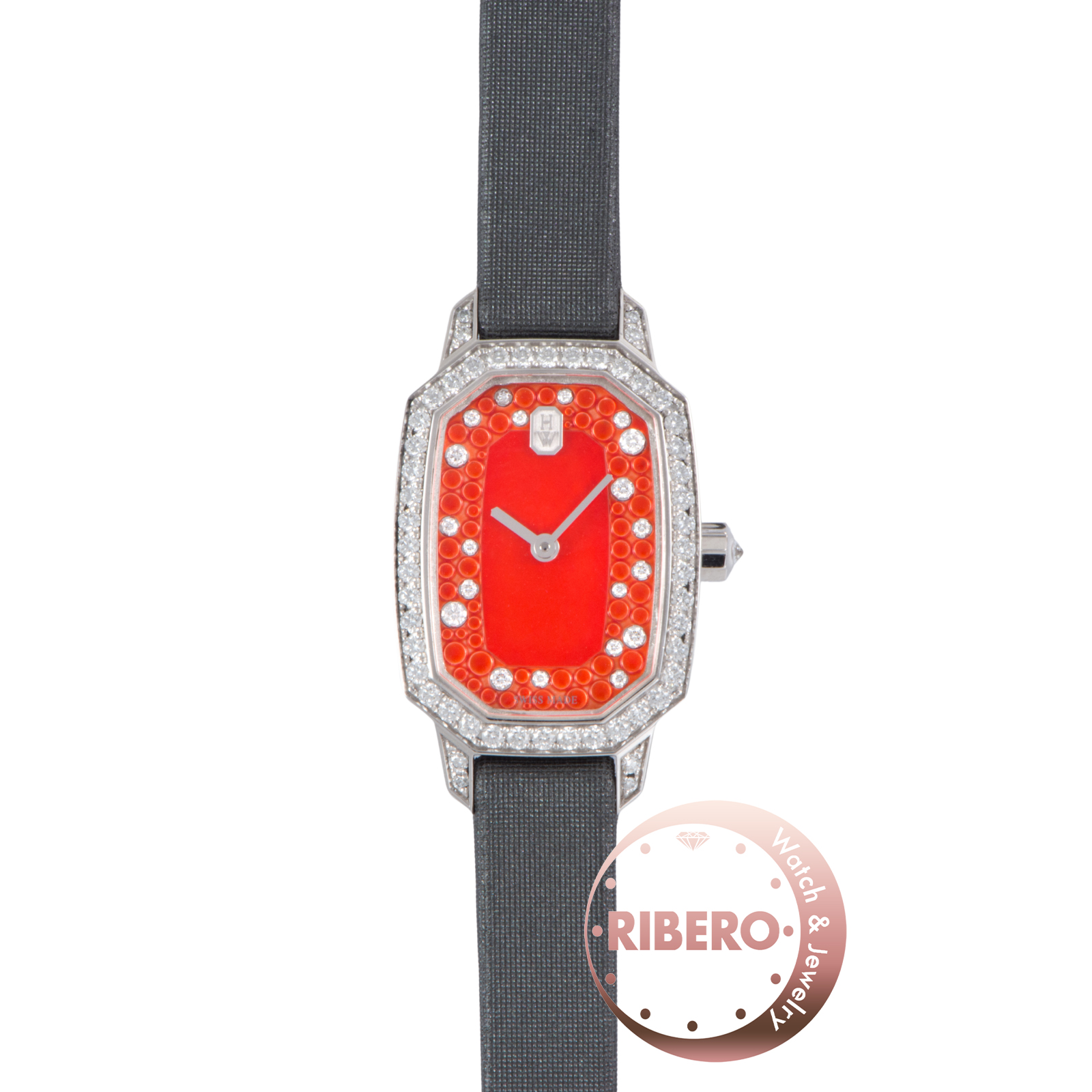 ハリーウィンストン エメラルド EMEQHM18WW015 