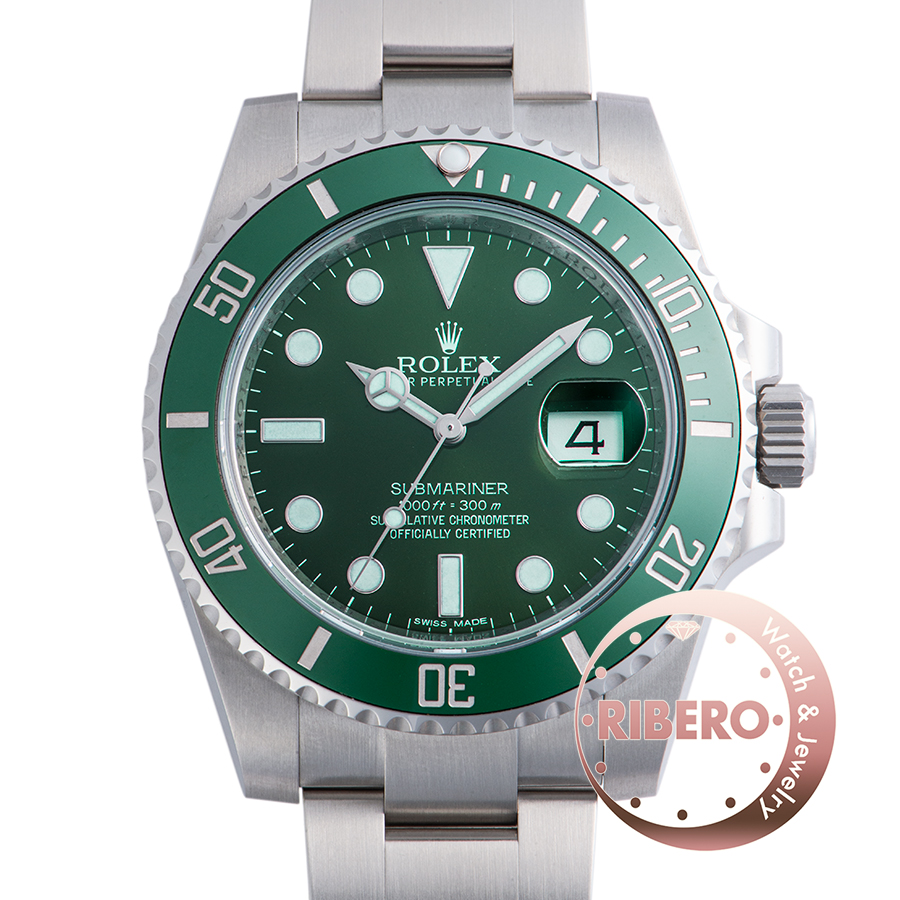 ロレックス グリーンサブ 116610LV ランダム