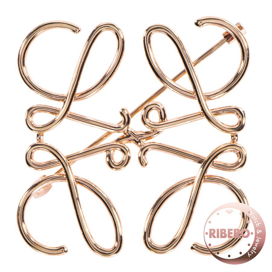 ロエベ アナグラム ブローチ