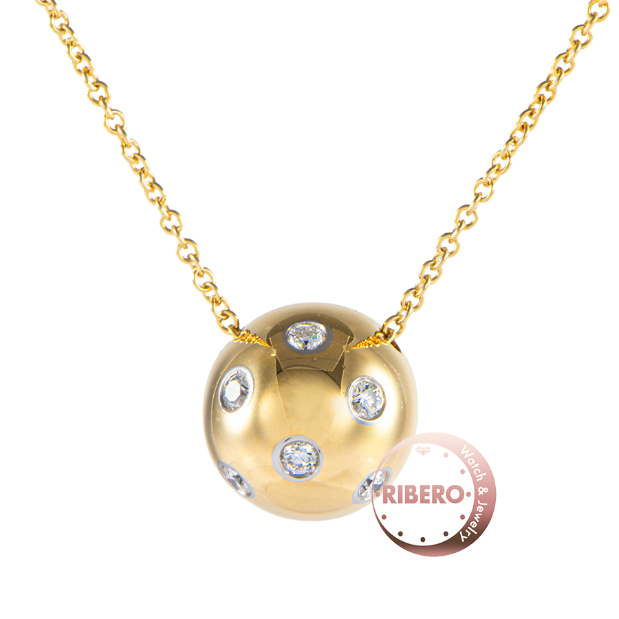 ティファニー ドッツ ボール ネックレス