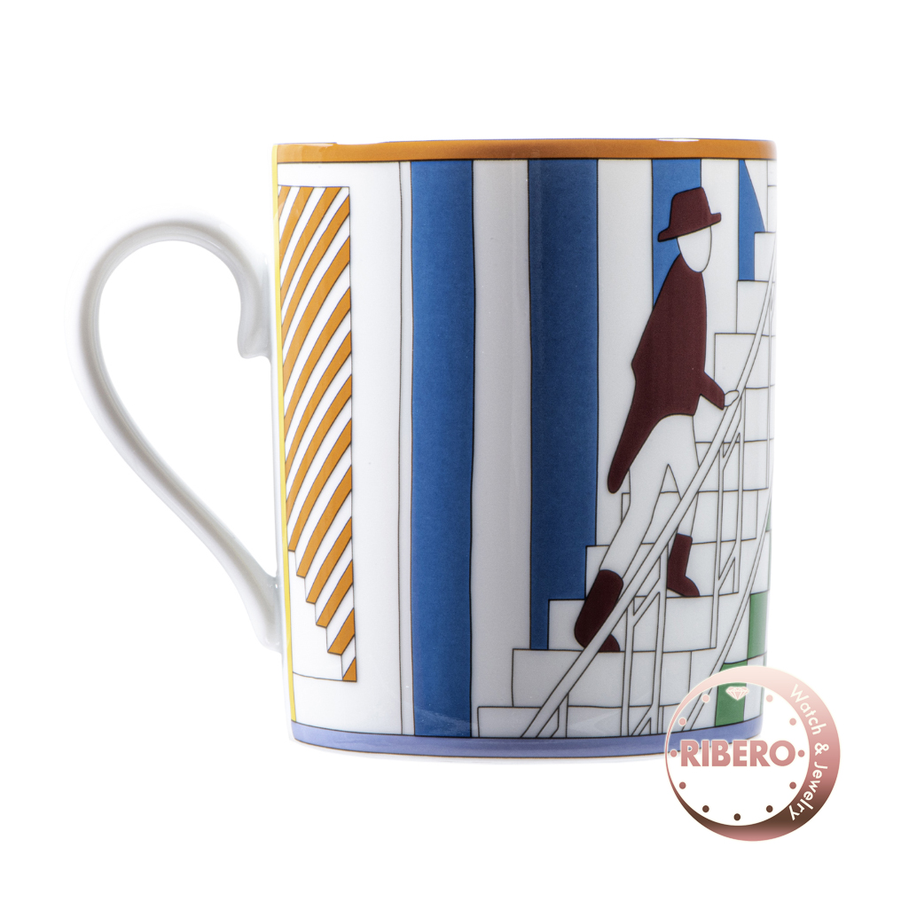 エルメス PROMENADE AU FAUBOURG プロムナード オー フォーブル マグカップ