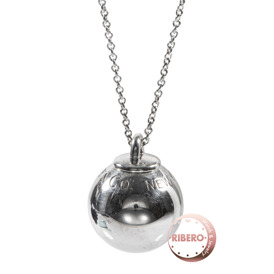 ティファニー ハードウェア ボール ペンダント ロング