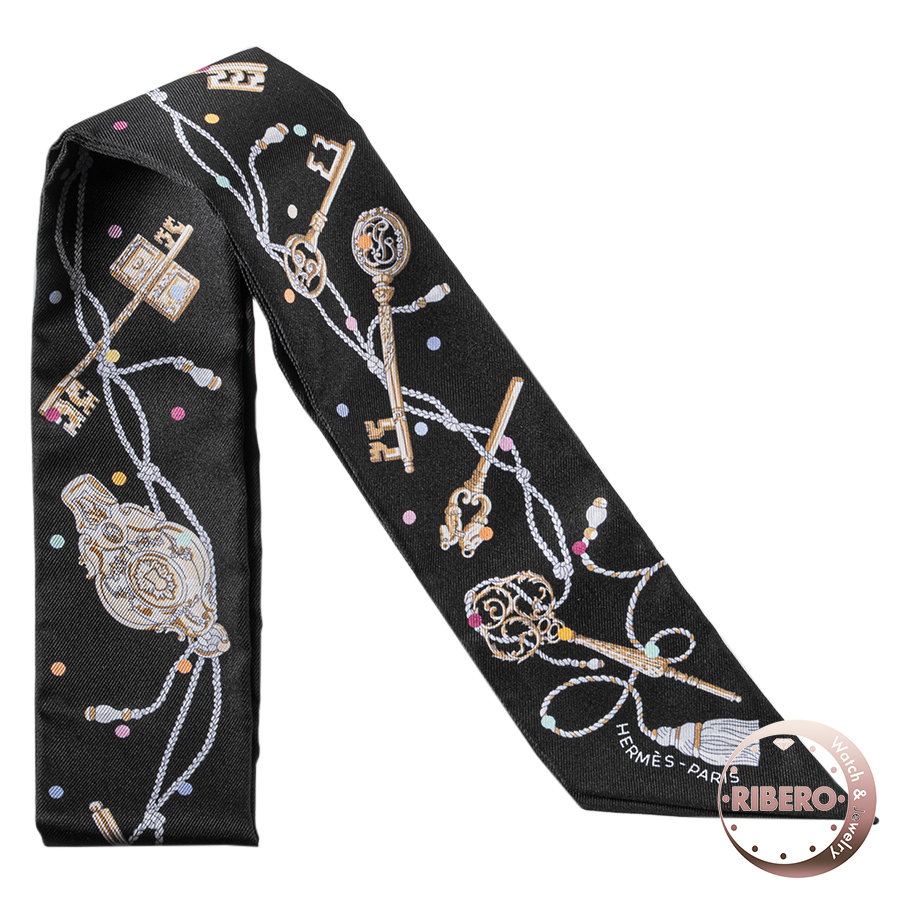 エルメス ツイリー Les Cles a Pois レ・クレ・ア・ポア