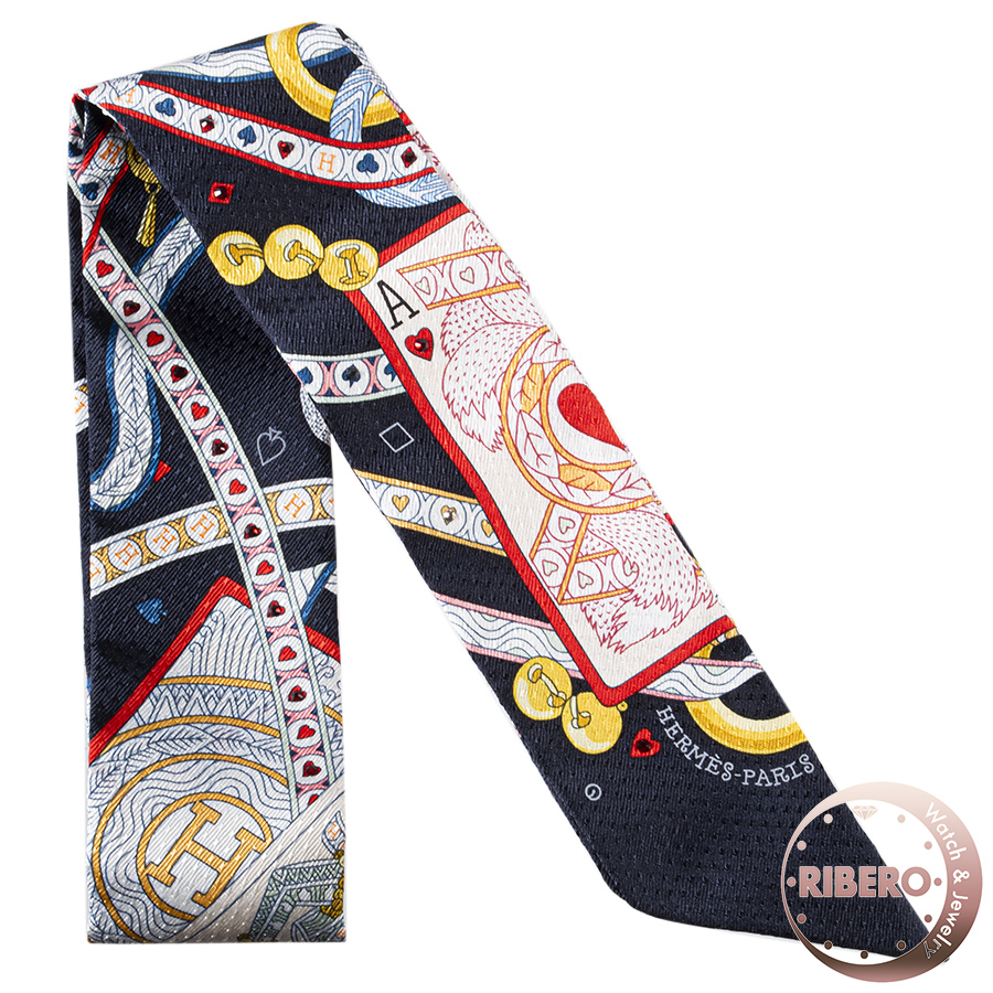 エルメス Pique Dame de Coeur ハートのクイーン ツイリー