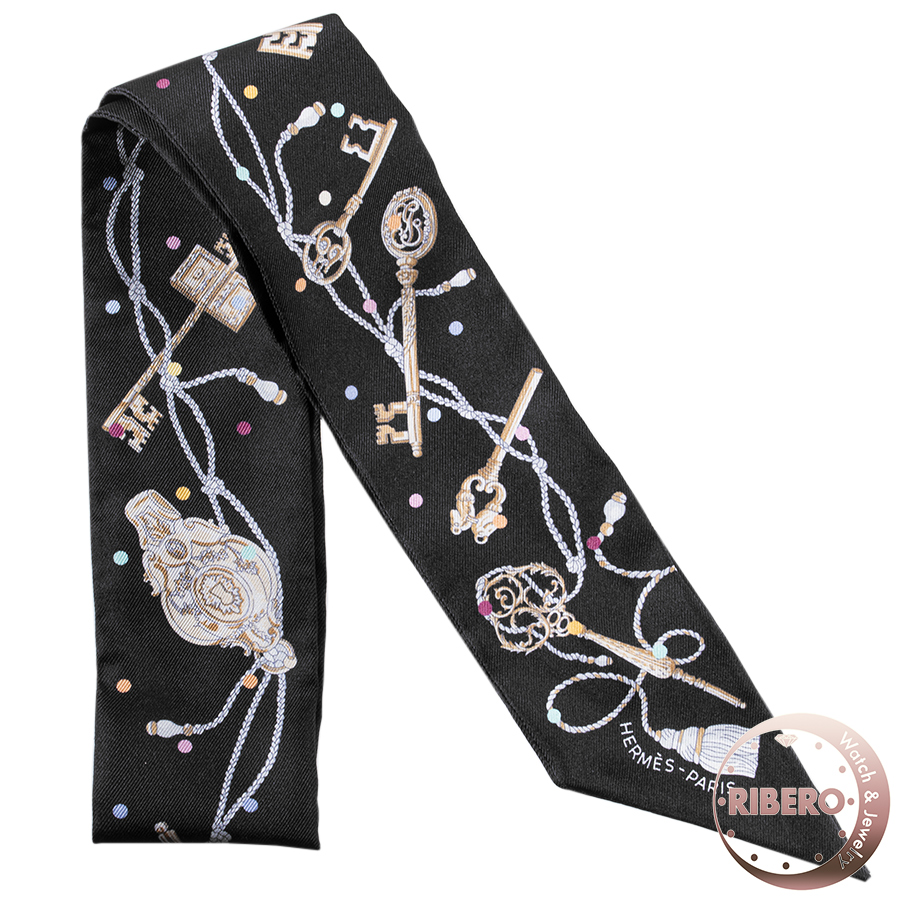 エルメス ツイリー Les Cles a Pois レ・クレ・ア・ポア