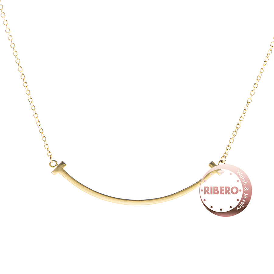 ティファニー ティファニーT スマイル ペンダント スモール ネックレス