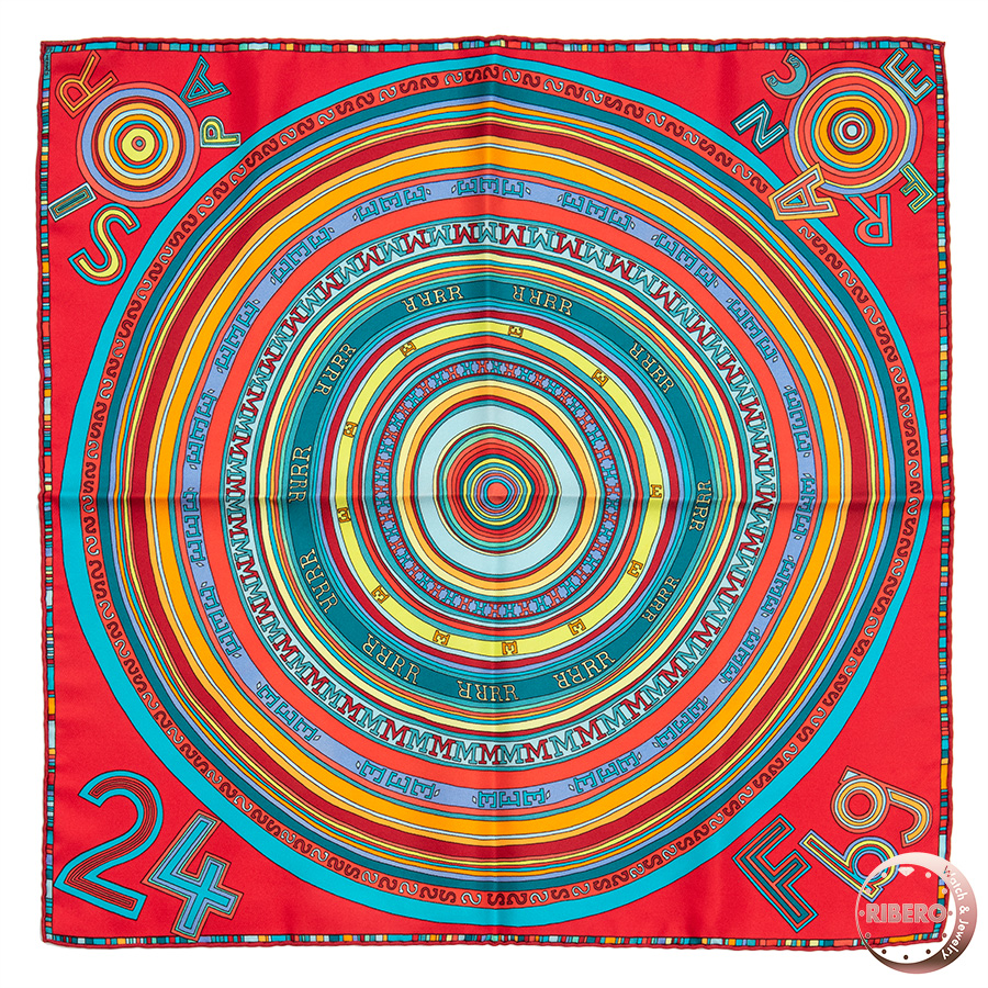 エルメス カレ45 TOHU BOHU トユボユ(混沌) スカーフ