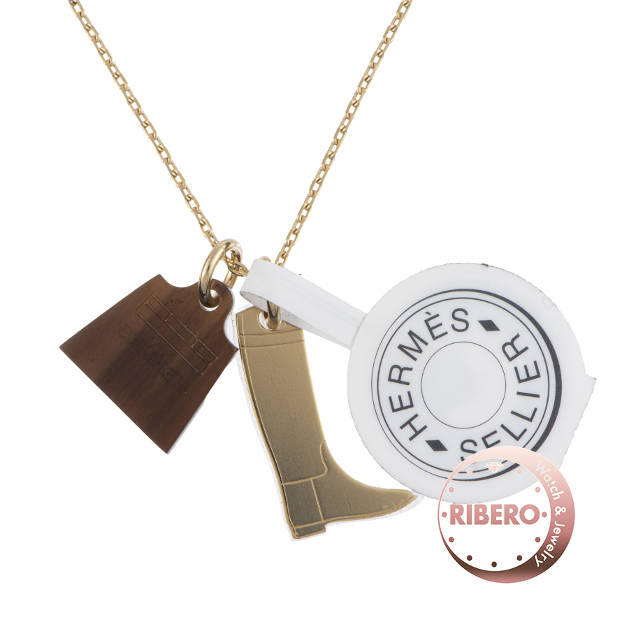 エルメス アミュレット マロキニエ PM ネックレス 2020AW