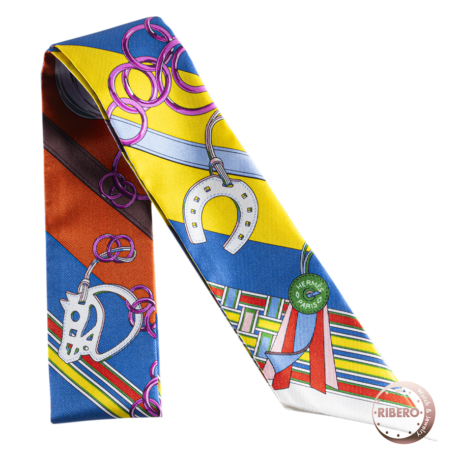 エルメス Brides et Gris Gris 馬勒とチャーム ツイリー