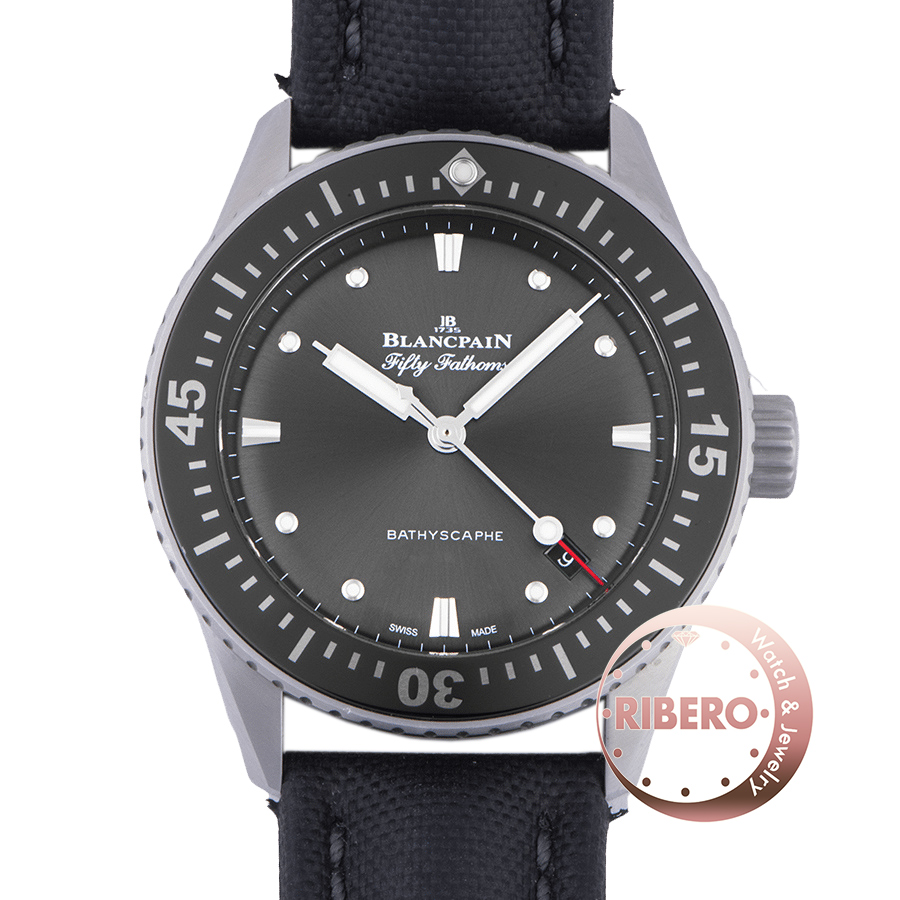 ブランパン フィフティファゾムス バチスカーフ 5100B-1110-B52A