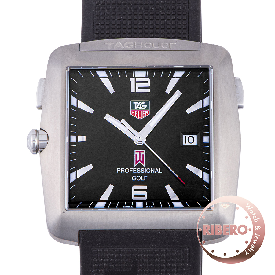 タグホイヤー ゴルフウォッチ タイガーウッズモデル WAE1110 8000本限定