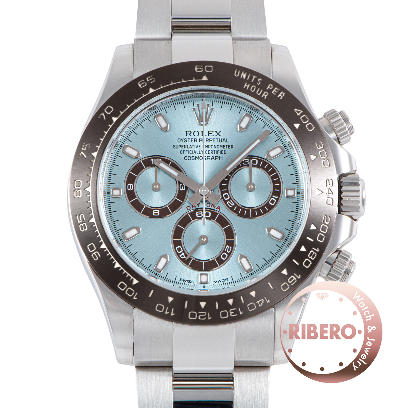 ロレックス デイトナ 116506 Pt950 アイスブルー