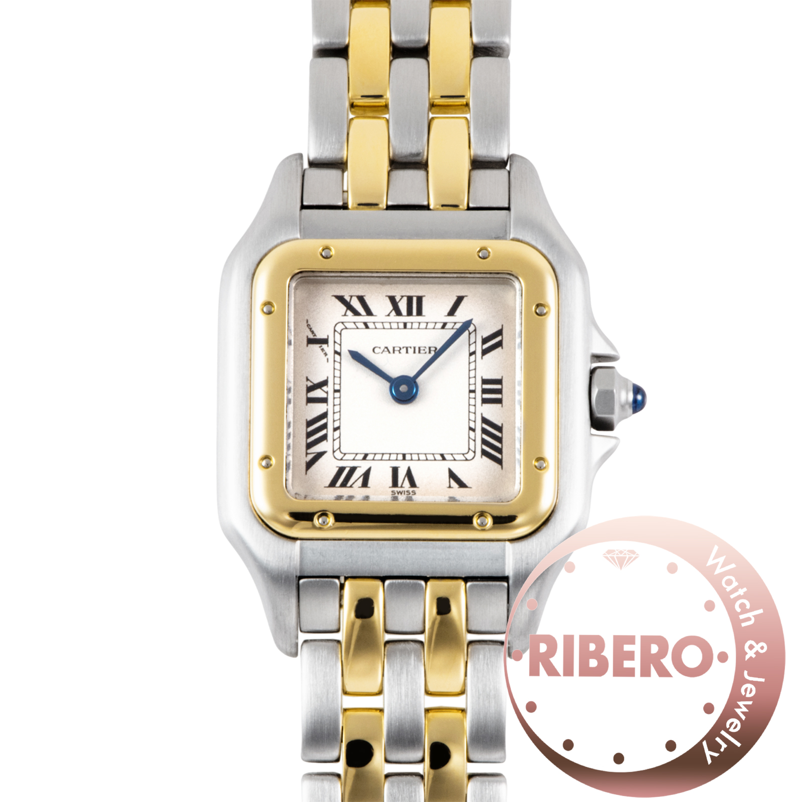 カルティエ パンテールSM 2ロウ W25029B6